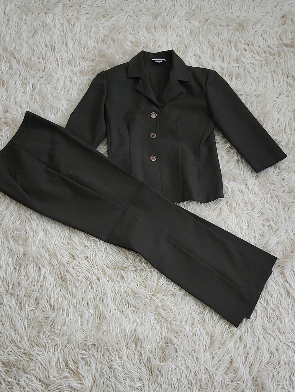 Olive Pant Suit